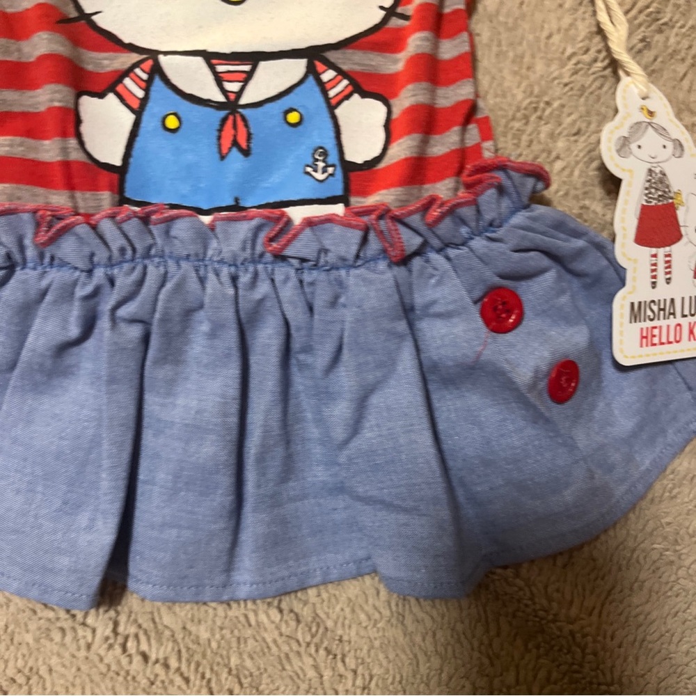 Hello kitty dress for baby or child multiple sizes - Picture 3 of 5